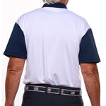 Load image into Gallery viewer, Men's Made in USA Flag Performance Golf Shirt