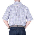 Load image into Gallery viewer, Cotton Traders Heritage Short Sleeve Sport Shirt - Wine