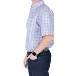 Load image into Gallery viewer, Cotton Traders Heritage Short Sleeve Sport Shirt - Wine