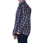 Load image into Gallery viewer, Executive Classic Button Down Sport Shirt- Navy/Plaid
