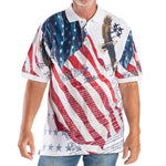 Load image into Gallery viewer, Men's Soaring Eagle with Constitution Polo Shirt
