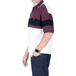 Load image into Gallery viewer, Classics By Palmland Knit Short Sleeve Banded Bottom Shirt - Burgundy