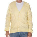 Load image into Gallery viewer, Men's Links Cardigan Sweater- Butter