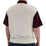Load image into Gallery viewer, Classics By Palmland Knit Banded Bottom Shirt - 6010-120 Burgundy - bandedbottom