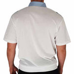 Load image into Gallery viewer, Classics By Palmland Knit Banded Bottom Shirt - 6010-121 Lt Blue - bandedbottom