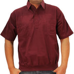 Load image into Gallery viewer, Big and Tall Palmland S/S 4 pocket Woven Banded Bottom Shirt - 6030-200BT - theflagshirt