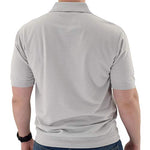 Load image into Gallery viewer, Classics by Palmland Short Sleeve 3 Button Banded Bottom Knit Collar - Big and Tall 6070-354 Tan - theflagshirt