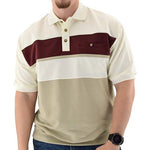 Load image into Gallery viewer, Classics by Palmland Horizontal French Terry knit Banded Bottom Shirt Natural - 6090-BL2BT - bandedbottom