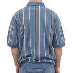 Load image into Gallery viewer, Classics by Palmland  Big and Tall Short Sleeve Polo Shirt 6090-V1 Blue
