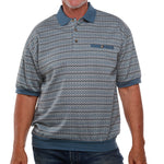 Load image into Gallery viewer, Classics by Palmland Short Sleeve Polo Shirt Marine - Big and Tall 6091-101
