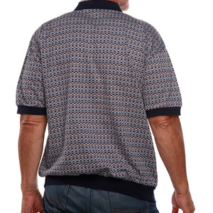 Classics by Palmland Short Sleeve Polo Shirt Navy - Big and Tall 6091-101