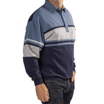 Load image into Gallery viewer, Classics by Palmland Big & Tall Long Sleeve Banded Bottom Shirt