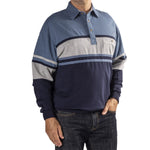 Load image into Gallery viewer, Classics by Palmland Big & Tall Long Sleeve Banded Bottom Shirt