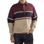 Load image into Gallery viewer, Classics by Palmland Big & Tall Long Sleeve Banded Bottom Shirt