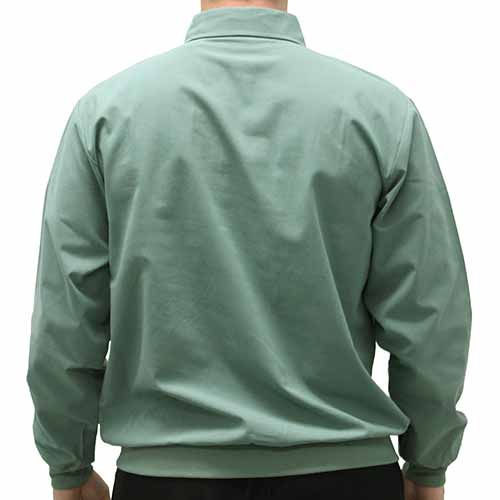 Palmland Cable Knit insert Pullover Sage - theflagshirt