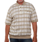 Load image into Gallery viewer, Classics by Palmland Big and Tall Short Sleeve Polo Shirt 6190-315 Taupe
