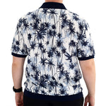 Load image into Gallery viewer, Classics by Palmland Short Sleeve Polo Shirt Big and Tall - Navy - 6190-325 - theflagshirt