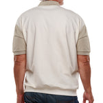 Load image into Gallery viewer, Classics by Palmland Short Sleeve Polo Shirt 6190-326 Big and Tall - Taupe
