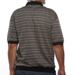 Load image into Gallery viewer, Classics by Palmland Allover Short Sleeve Banded Bottom Shirt - Big and Tall