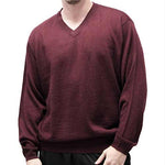 Load image into Gallery viewer, Cellinni Men's Solid V Neck Sweater - Big and Tall 6800-501 - theflagshirt