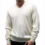 Load image into Gallery viewer, Cellinni Men's Solid V Neck Sweater - Big and Tall 6800-501 - theflagshirt