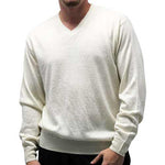 Load image into Gallery viewer, Cellinni Men's Solid V Neck Sweater 6800-501 - theflagshirt