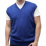 Load image into Gallery viewer, Men&#39;s Pullover Vest with embroidery SM103-BB - theflagshirt
