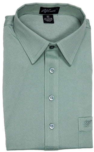 Merola Short Sleeve Pocket Polo Shirt - Sage - theflagshirt