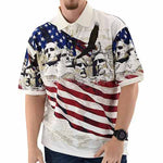 Load image into Gallery viewer, Mount Rushmore Mens Polo Shirt