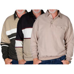 Load image into Gallery viewer, Taupe Blended Mix-3 Long Sleeve Shirts Bundled