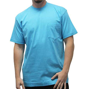 Men's Pocket Crew Neck Tee - 1100 Big and Tall - theflagshirt