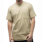 Load image into Gallery viewer, Men&#39;s Pocket Crew Neck Tee - 1100 Big and Tall - theflagshirt
