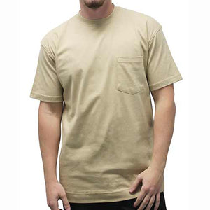Men's Pocket Crew Neck Tee - 1100 Big and Tall - theflagshirt