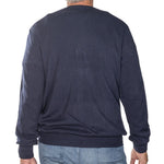 Load image into Gallery viewer, Men&#39;s Links Cardigan Sweater- Navy
