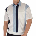 Load image into Gallery viewer, Classics By Palmland Knit Banded Bottom Shirt - Big and Tall 6010-121 Lt Blue - theflagshirt
