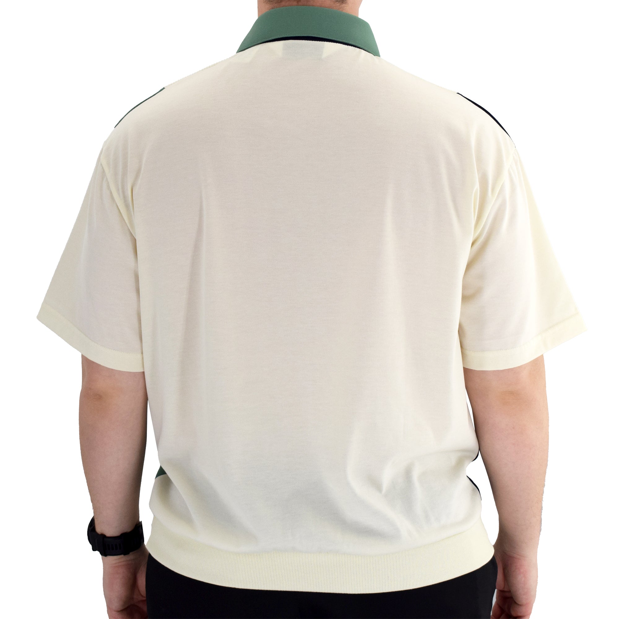 Classics By Palmland Knit Banded Bottom Shirt - 6010-121 Sage - bandedbottom