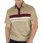 Load image into Gallery viewer, Classics By Palmland Knit Banded Bottom Shirt - 6010-122BT Taupe - theflagshirt
