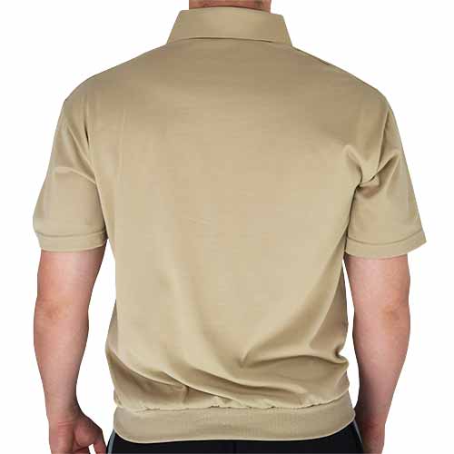 Classics By Palmland Knit Banded Bottom Shirt - 6010-122BT Taupe - theflagshirt