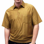 Load image into Gallery viewer, Big and Tall Tone on Tone Textured Knit Short Sleeve Banded Bottom Shirt - 6010-16BT Mocha - bandedbottom
