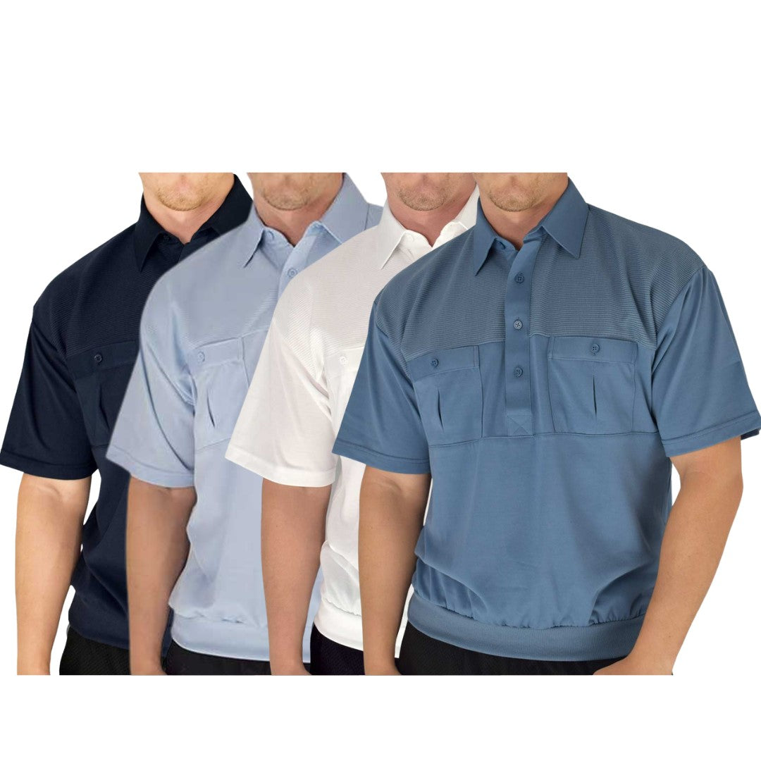 6010 The Blues Bundle - 4 Short Sleeve Shirts Bundled