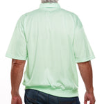 Load image into Gallery viewer, Classics by Palmland Two Pocket Knit Short Sleeve Banded Bottom Shirt  6010-656 Mint
