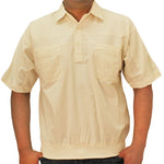 Load image into Gallery viewer, Big and Tall Palmland S/S 4 pocket Woven Banded Bottom Shirt - 6030-200BT - theflagshirt
