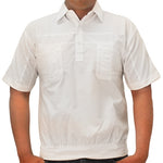 Load image into Gallery viewer, Big and Tall Palmland S/S 4 pocket Woven Banded Bottom Shirt - 6030-200BT - theflagshirt
