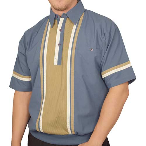 LD Sport Short Sleeve Banded Bottom Polo Shirt Marine - theflagshirt