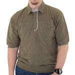 Load image into Gallery viewer, Classics by Palmland French Terry Banded Bottom Shirt - 6090-620J Olive - bandedbottom
