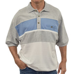Load image into Gallery viewer, Classics by Palmland Horizontal French Terry knit Banded Bottom Shirt 6090-BL2
