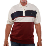 Load image into Gallery viewer, Classics by Palmland Horizontal French Terry knit Banded Bottom Shirt 6090-BL2 Natural

