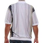 Load image into Gallery viewer, Classics by Palmland  Big and Tall Short Sleeve Polo Shirt 6090-V2 White
