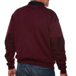 Load image into Gallery viewer, Classics by Palmland Two Tone Banded Bottom Shirt 6094-165B Wine
