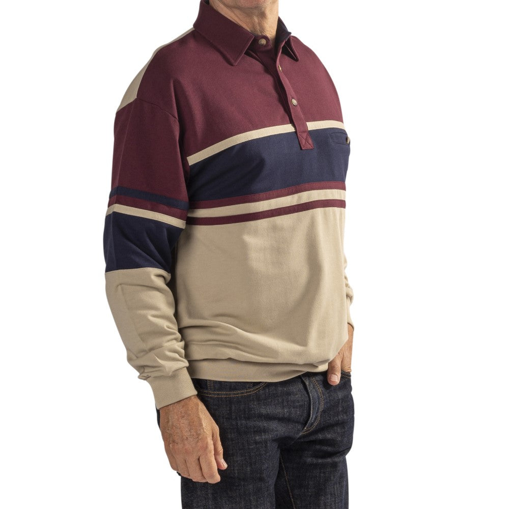 Classics by Palmland Big & Tall Long Sleeve Banded Bottom Shirt
